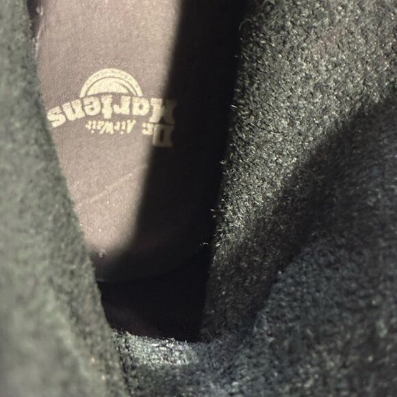 Dr. Martens Black Smooth Leather 8 Eye Lace-Up Boots Women’s 10 US Like New - Picture 7 of 9